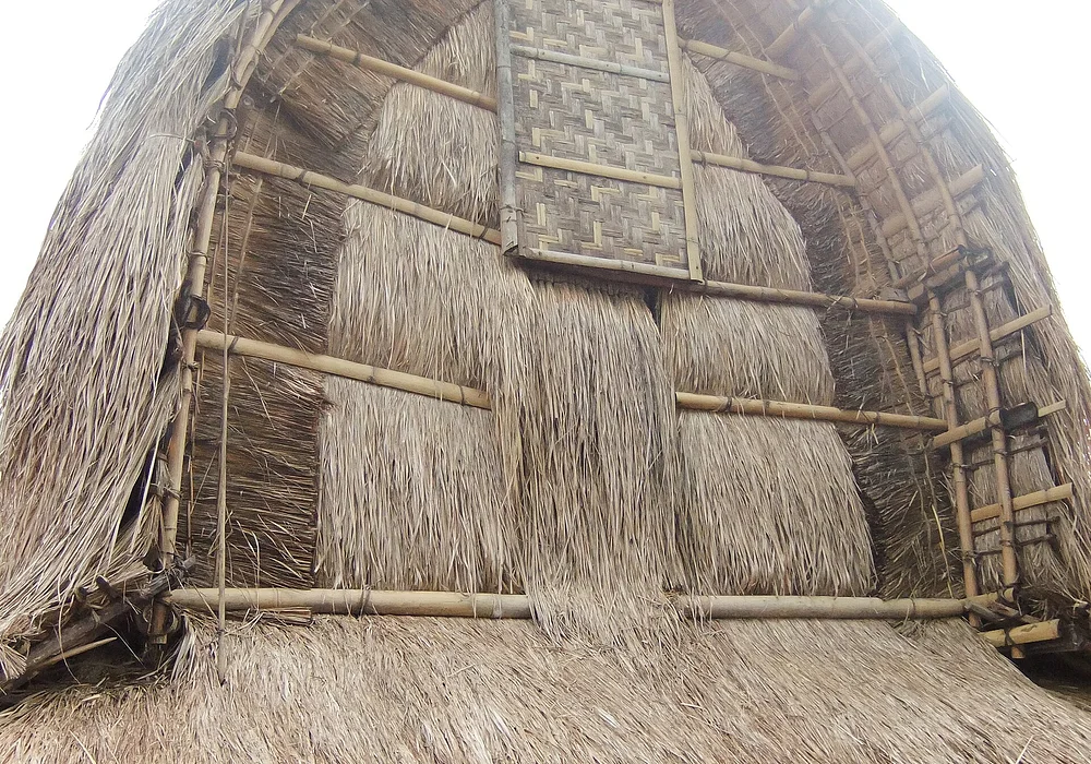Rice barn at Traditional Sasak Village Desa Sade, Lombok, Indonesia