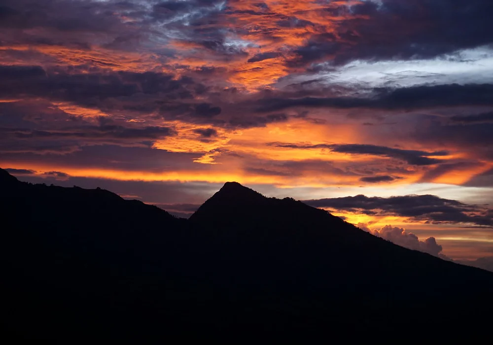 Sunset at Bukit Pergasingan