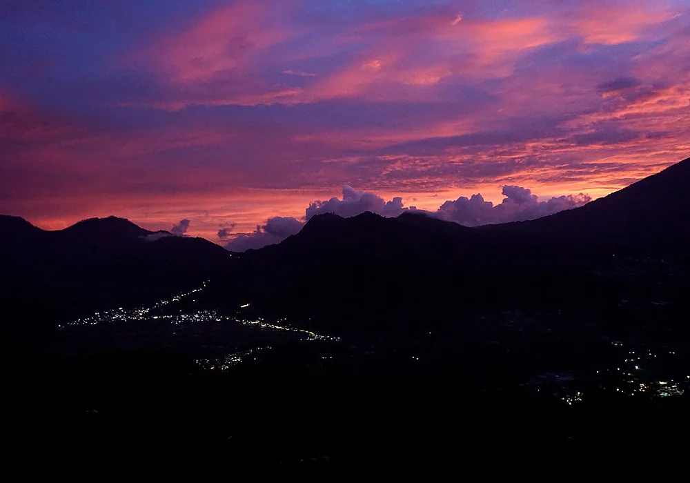Sunset at Bukit Pergasingan