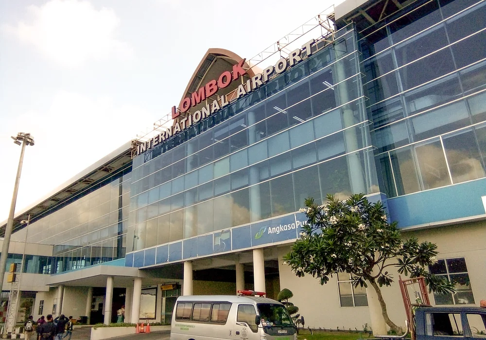 Lombok International Airport in Nusa Tenggara Barat, Indonesia