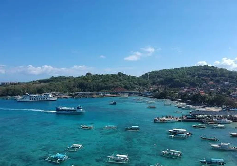Padangbai harbour