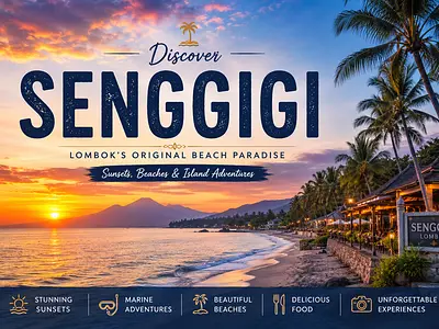 Senggigi – Prvi raj na plaži na Lomboku