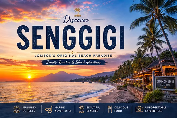 Senggigi – Prvi raj na plaži na Lomboku