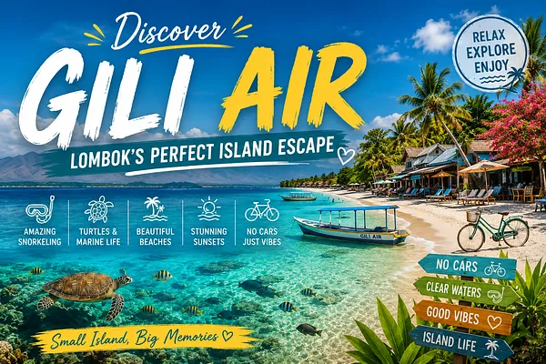 Gili Air – Savršeno ostrvsko utočište Lomboka
