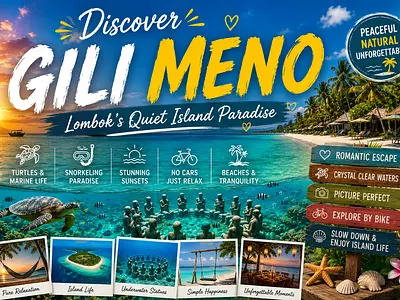 Gili Meno – Lombok's Quiet Island Paradise